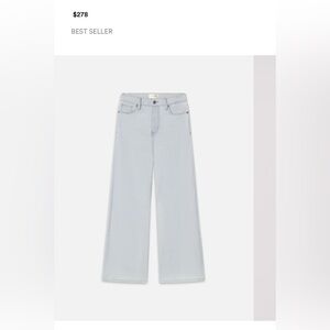 Frame Le Slim Palazzo in Feather